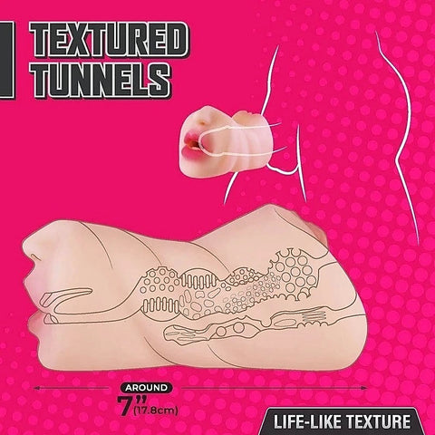 Moist and Surge II 15.2 cm Dual Layer Vagina Stroker