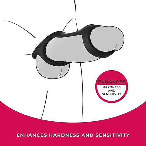 Strap The Balls Silicone Cock Strap with Ball Stretcher
