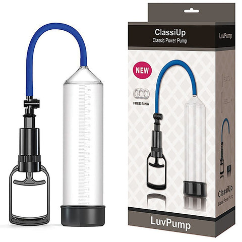 LuvPump ClassiUp Classic Power Penis Pump by Shots Toys