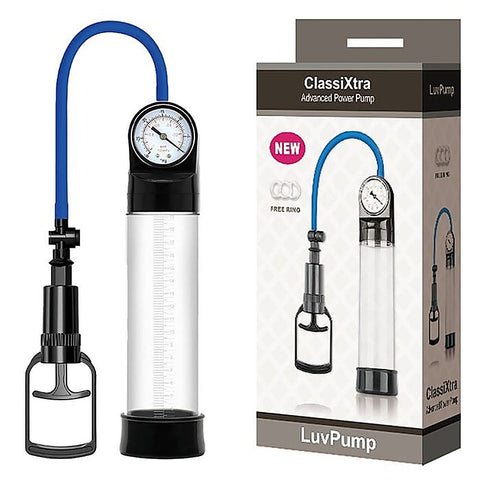 LuvPump ClassiXtra Advanced Power Penis Pump by Shots Toys