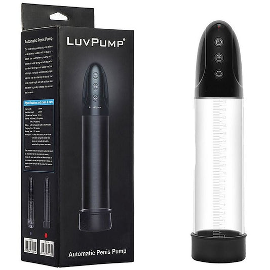 LuvPump USB Rechargeable Automatic Penis Pump by Shots Toys
