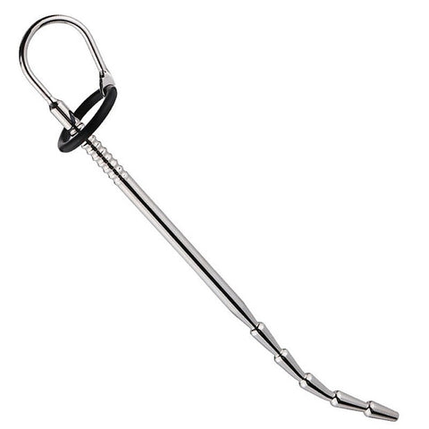 Men's Long Penis Plug with Glans Ring by BDStyle