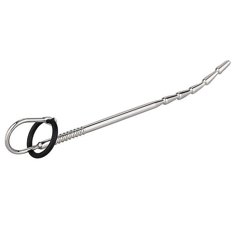Men's Long Penis Plug with Glans Ring by BDStyle