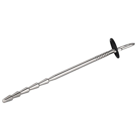 Men's Long Penis Plug with Glans Ring by BDStyle