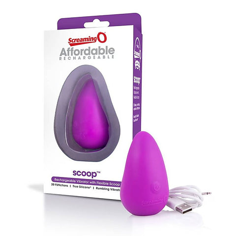 Scoop 20 Functions Rechargeable Massager by Screaming O