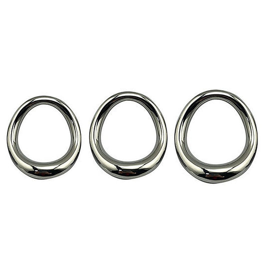 Stainless Steel Magnetic Curved Cock Ring by BDStyle