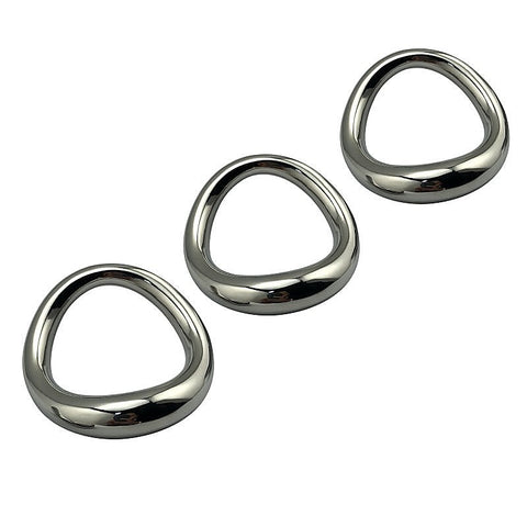 Stainless Steel Magnetic Curved Cock Ring by BDStyle