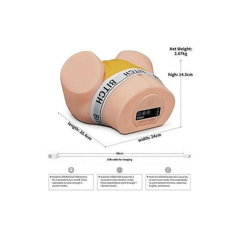 Streetgirls Jenny Automatic Pulse Realistic Stroker