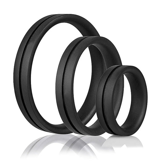 RingO Pro X3 Super Stretchy Cock Rings Set by Screaming O