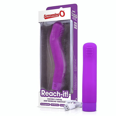 Charged Reach-It G-Spot Vibrator by Screaming O