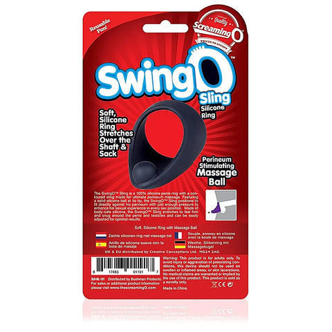 SwingO Sling Stretchy Silicone Cock Ring by Screaming O