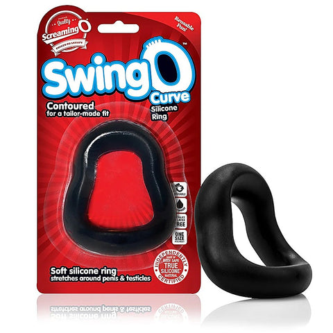SwingO Curve Silicone Stretchy Penis Ring by Screaming O