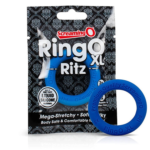RingO Ritz XL Stretchy Male Cock Ring by Screaming O
