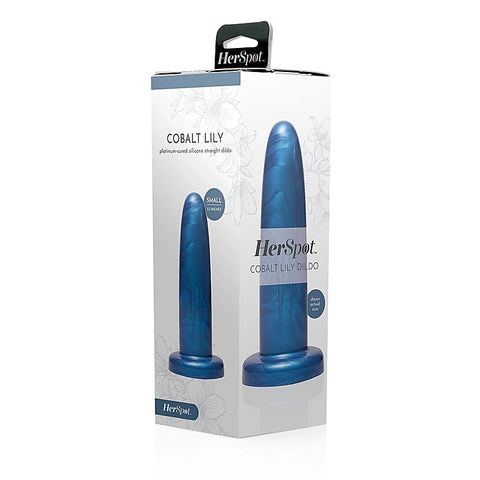 Cobalt Lily Ultimate Pleasure Silicone Dildo by Fleshlight