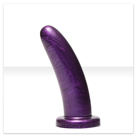 Plum Orchid Realistic Silicone Dildo by Fleshlight