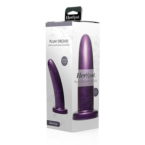 Plum Orchid Realistic Silicone Dildo by Fleshlight