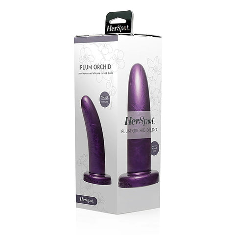 Plum Orchid Realistic Silicone Dildo by Fleshlight