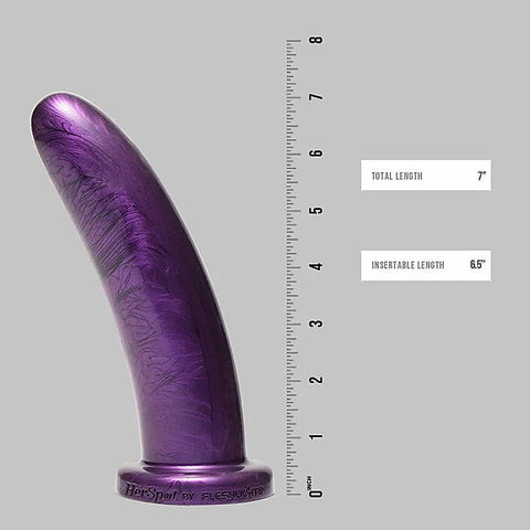 Plum Orchid Realistic Silicone Dildo by Fleshlight