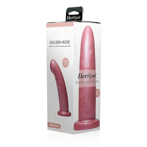 Golden Rose Vaginal and Anal Pleasure Dildo by Fleshlight