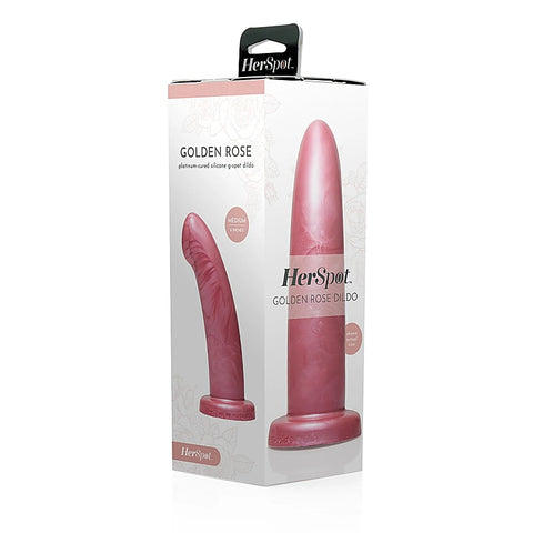 Golden Rose Vaginal and Anal Pleasure Dildo by Fleshlight