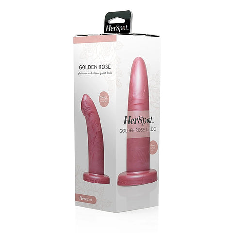Golden Rose Vaginal and Anal Pleasure Dildo by Fleshlight