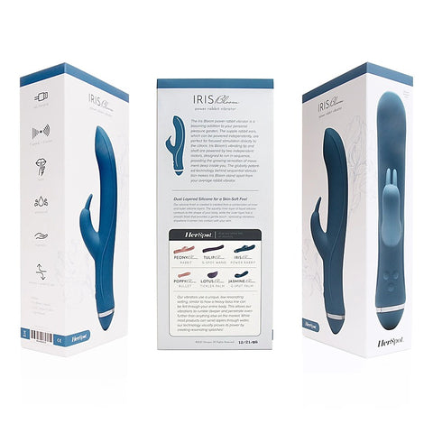 Herspot Iris Bloom Power Rabbit Vibrator by Fleshlight