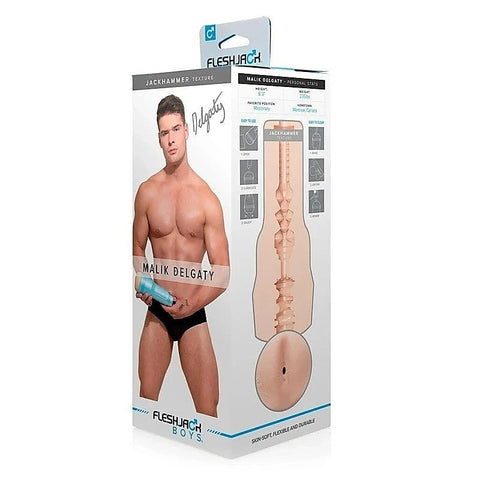 Malik Delgaty Jackhammer Men's Masturbator by Fleshjack