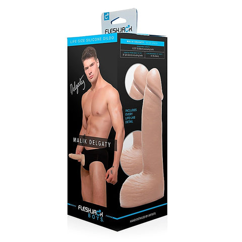 Malik Delgaty Realistic Dildo by Fleshjack Boys