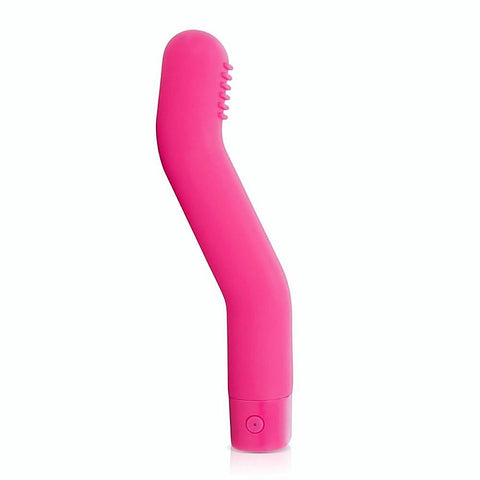 Charged Reach-it Rechargeable Curved Vibrator by Screaming O