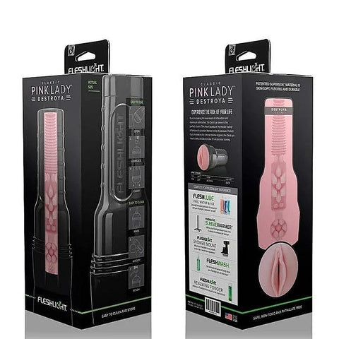 Pink Lady Destroya Men's Pleasure Stroker by Fleshlight