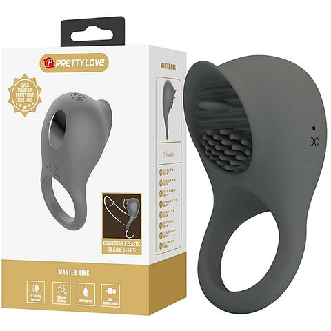 Nimbus 12 Function Master Vibrating Cock Ring by Baile