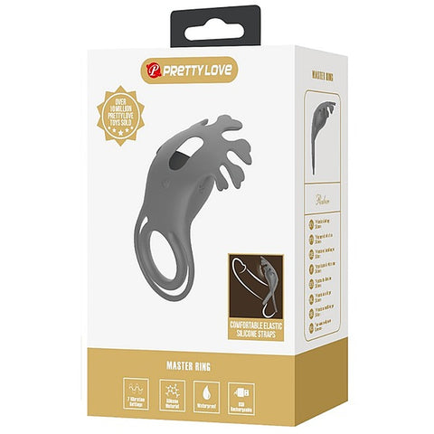 Pretty Love Ruben 7 Function Master Vibrating Cock Ring