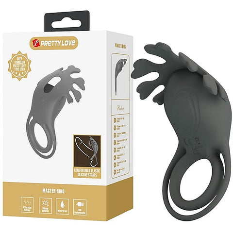 Pretty Love Ruben 7 Function Master Vibrating Cock Ring