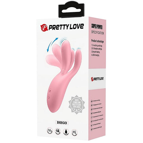 Pretty Love Diego Rechargeable 10 Function G Spot Vibrator