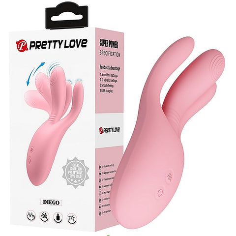 Pretty Love Diego Rechargeable 10 Function G Spot Vibrator