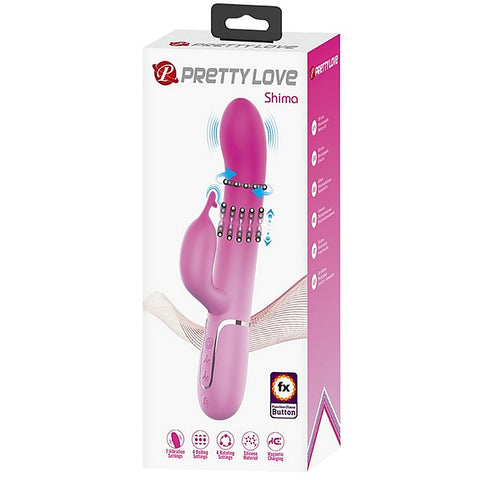 Pretty Love Shima Rechargeable 7 Function Rabbit Vibrator
