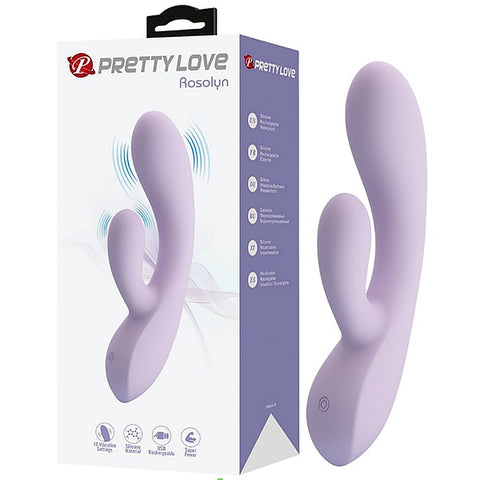 Pretty Love Rosolyn 10 Function Rechargeable Rabbit Vibrator