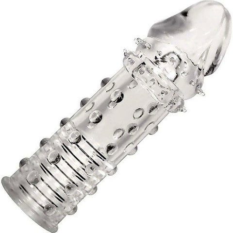 Adams Penis Extension Sleeve Clear by Adam & Eve