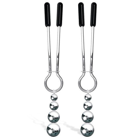 2 Piece Naughty Nipple Clips Set by Adam & Eve