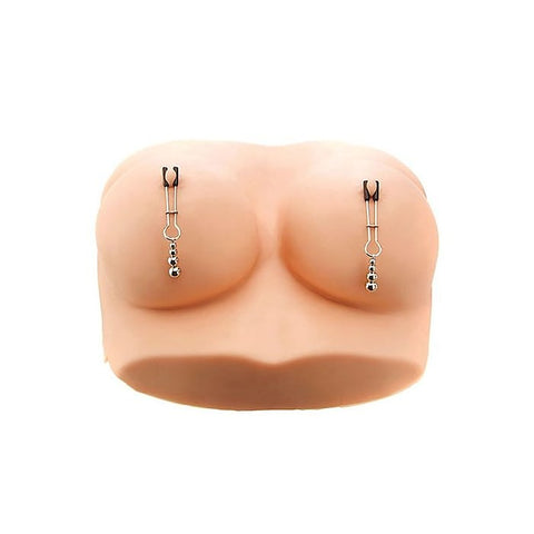 2 Piece Naughty Nipple Clips Set by Adam & Eve