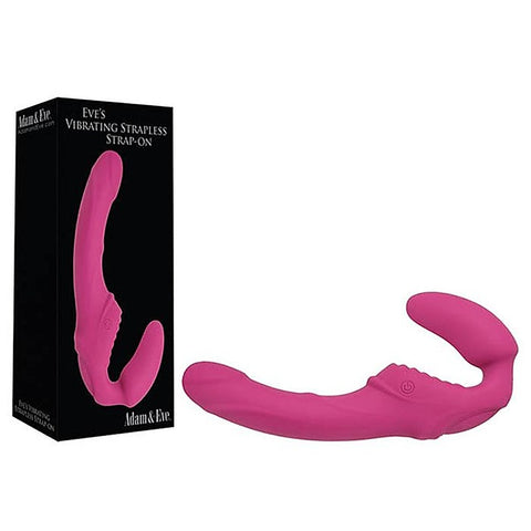 USB Rechargeable Vibrating Strapless Strap-On by Adam & Eve
