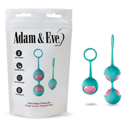 Eve's 2 Piece Kegel Training Set by Adam & Eve