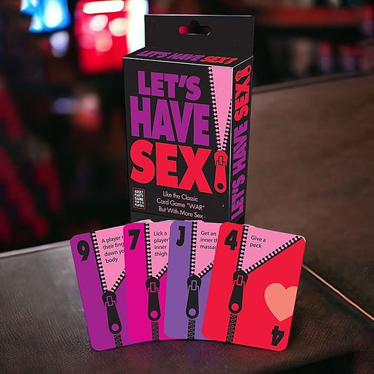 Let's Have Sex Naughty Adult Card Game by Little Genie
