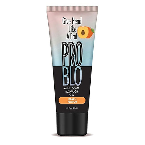 ProBlo Oral Pleasure Peach Flavoured Blowjob Gel
