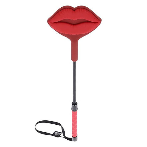 S&M Exs & Ohs Kiss Silicone Tipped Crop by Sportsheets