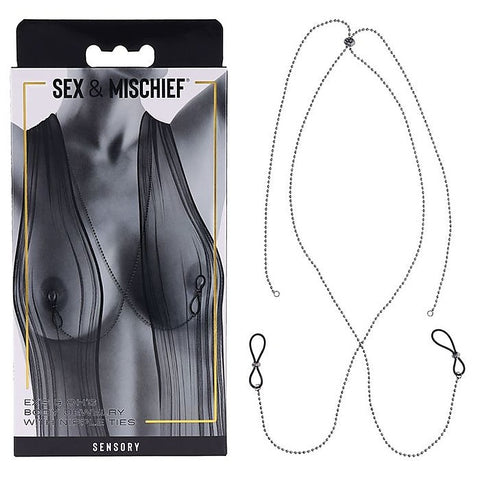S&M Exs & Ohs Body Jewelry Metal Chain by Sportsheets