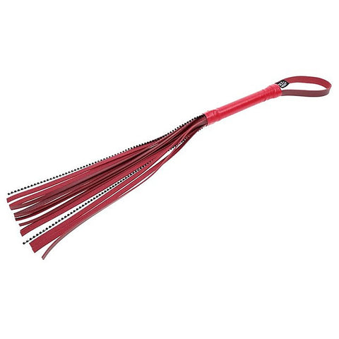S&M Exs & Ohs Crystal BDSM Flogger Whip by Sportsheets