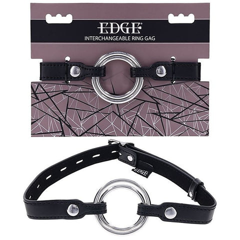 Interchangeable BDSM Play Mouth Gag Ring by Sportsheets