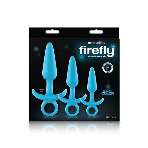 Firefly Prince Silicone Anal Training Butt Plug Kit