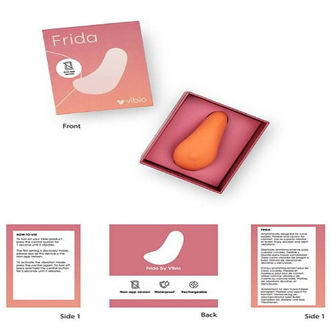 Frida Lay-On 5-Function Wearable Clitoral Massager By Vibio